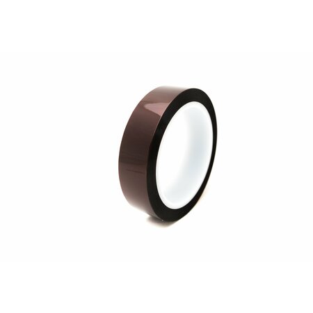Bertech High-Temperature Kapton Tape, 2 Mil Thick, 1 In. Wide x 36 Yards Long, Amber KPT2-1